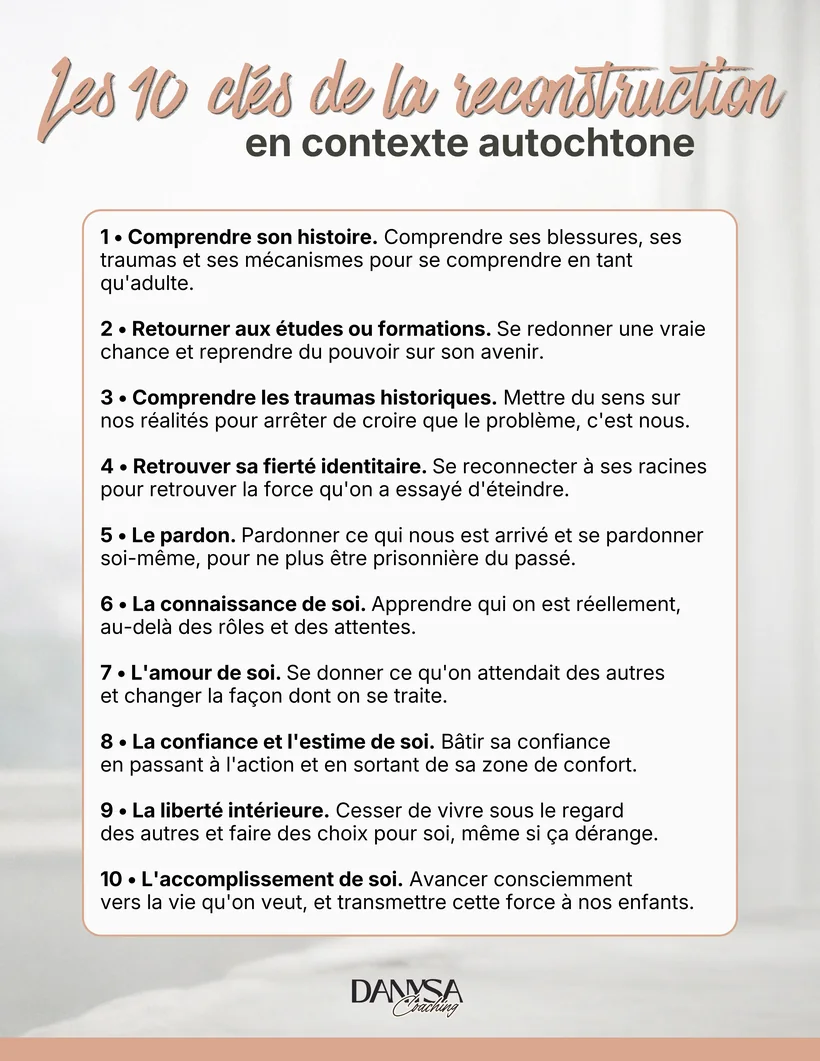 Les 10 clés de la reconstruction de soi