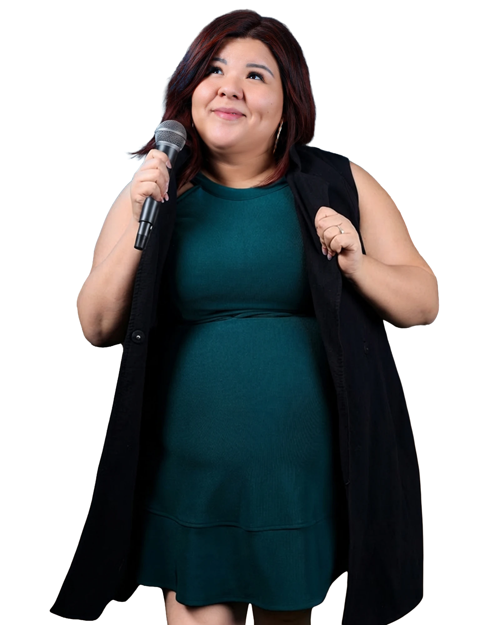 Danysa, un micro à la main